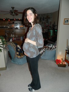 34 weeks bump